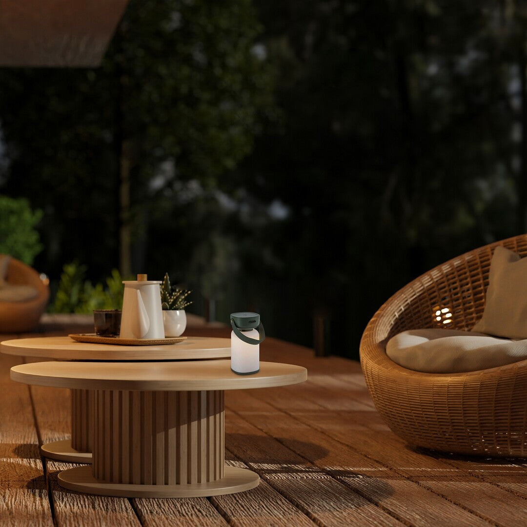 Veioza LED exterior Funes, verde, 3W, 120lm, 2800K, 4000K, 6500K, IP44, Rabalux, 77144