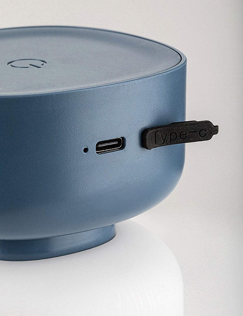 Veioza LED exterior Funes, albastru, 3W, 120lm, 2800K, 4000K, 6500K, IP44, Rabalux, 77145