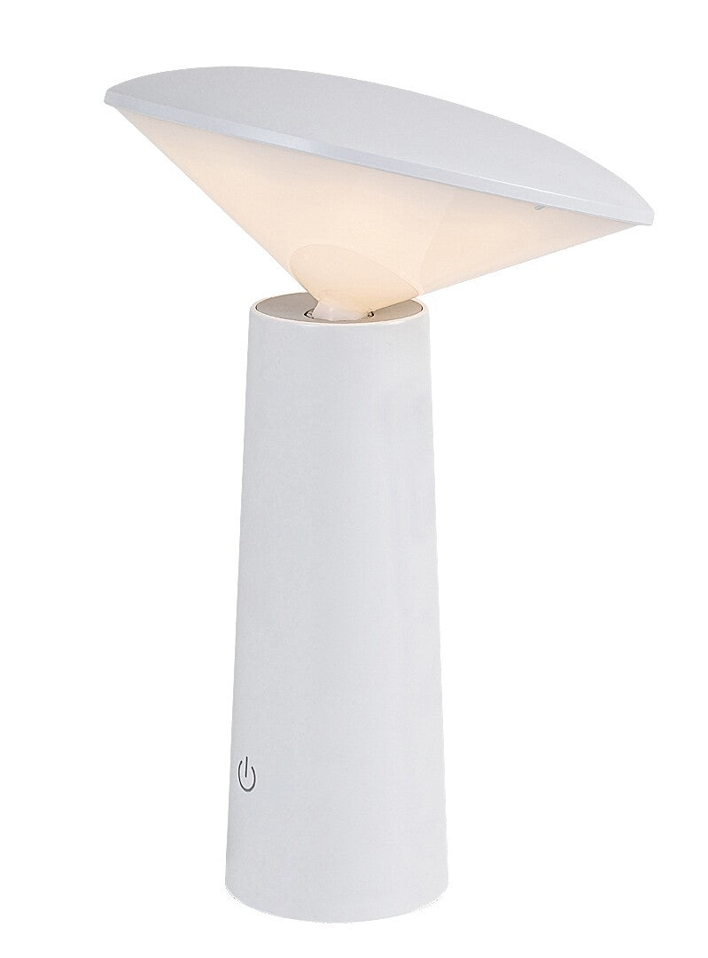 Veioza LED exterior Polperro, alb, 3W, 180lm, 2800K, 4000K, 6500K, IP20, Rabalux, 77146