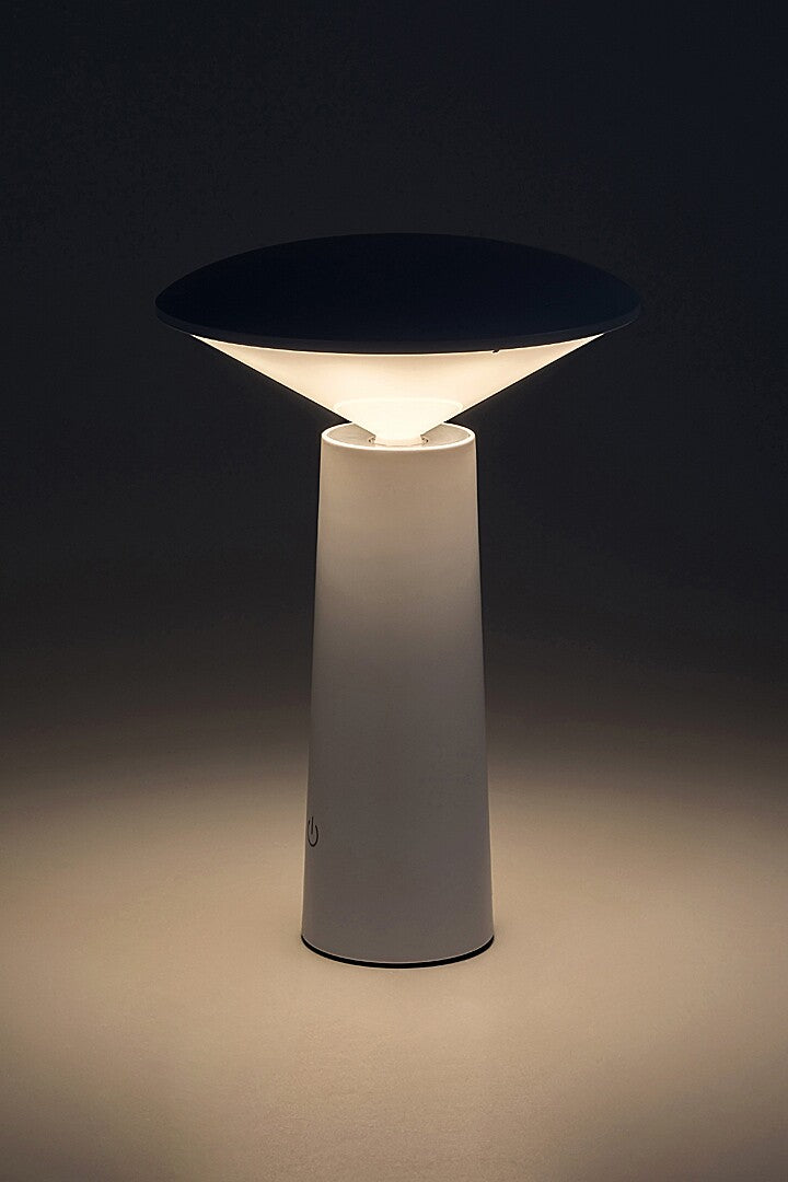 Veioza LED exterior Polperro, alb, 3W, 180lm, 2800K, 4000K, 6500K, IP20, Rabalux, 77146