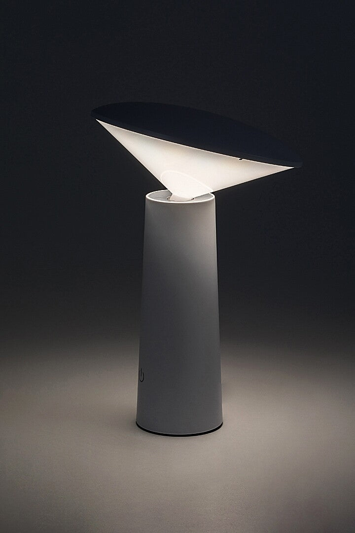 Veioza LED exterior Polperro, alb, 3W, 180lm, 2800K, 4000K, 6500K, IP20, Rabalux, 77146