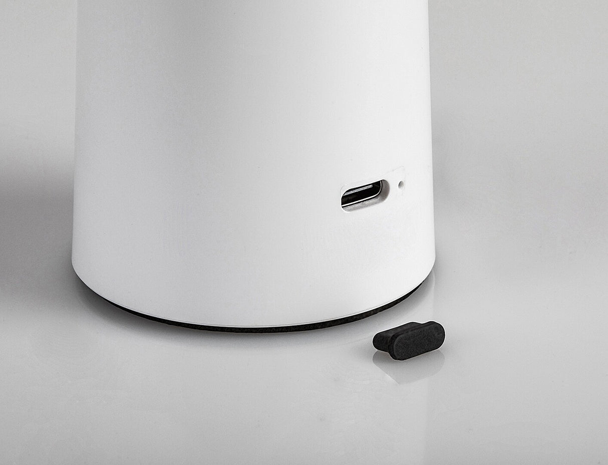 Veioza LED exterior Polperro, alb, 3W, 180lm, 2800K, 4000K, 6500K, IP20, Rabalux, 77146