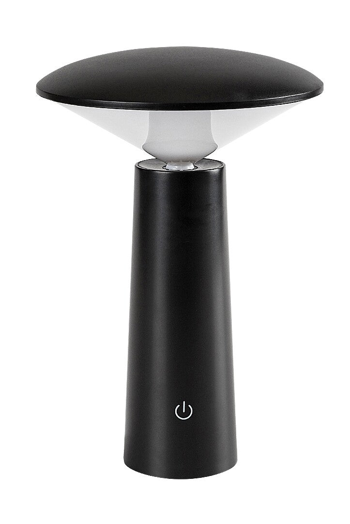 Veioza LED exterior Polperro, negru, 3W, 180lm, 2800K, 4000K, 6500K, IP20, Rabalux, 77147