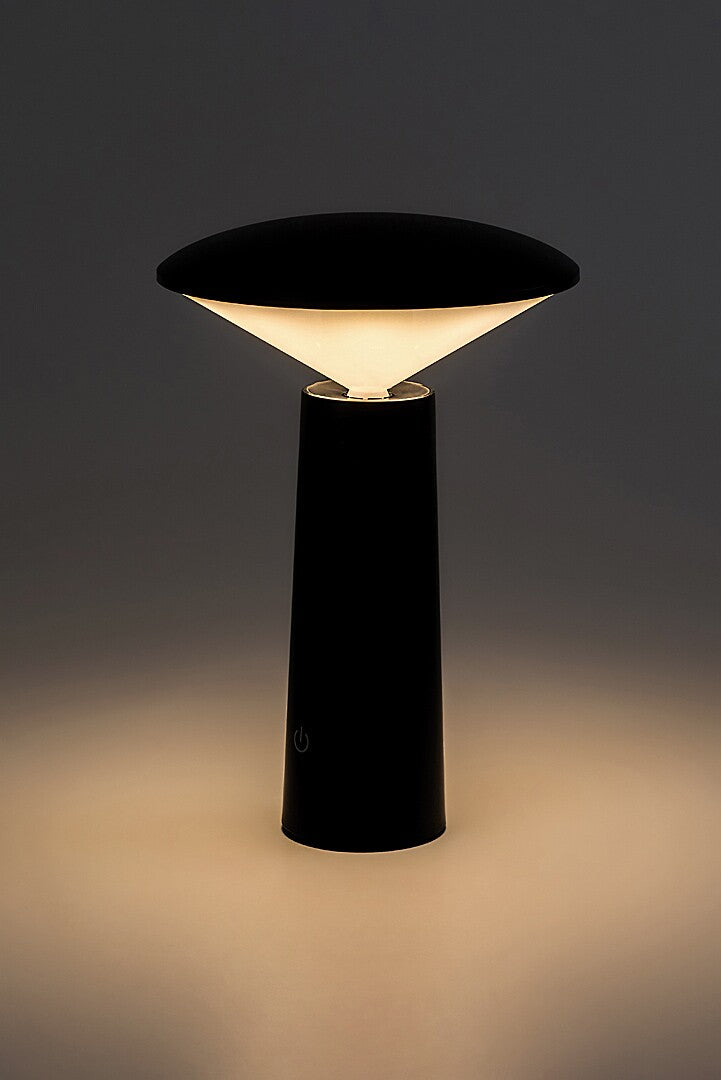 Veioza LED exterior Polperro, negru, 3W, 180lm, 2800K, 4000K, 6500K, IP20, Rabalux, 77147