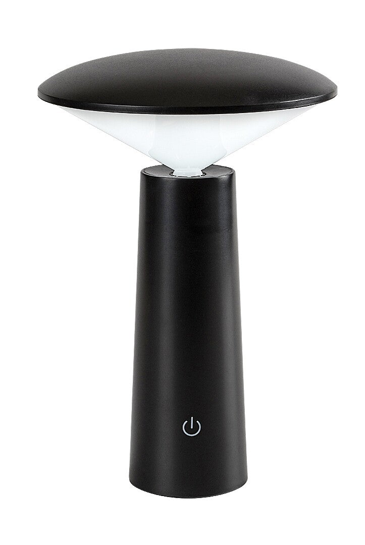 Veioza LED exterior Polperro, negru, 3W, 180lm, 2800K, 4000K, 6500K, IP20, Rabalux, 77147