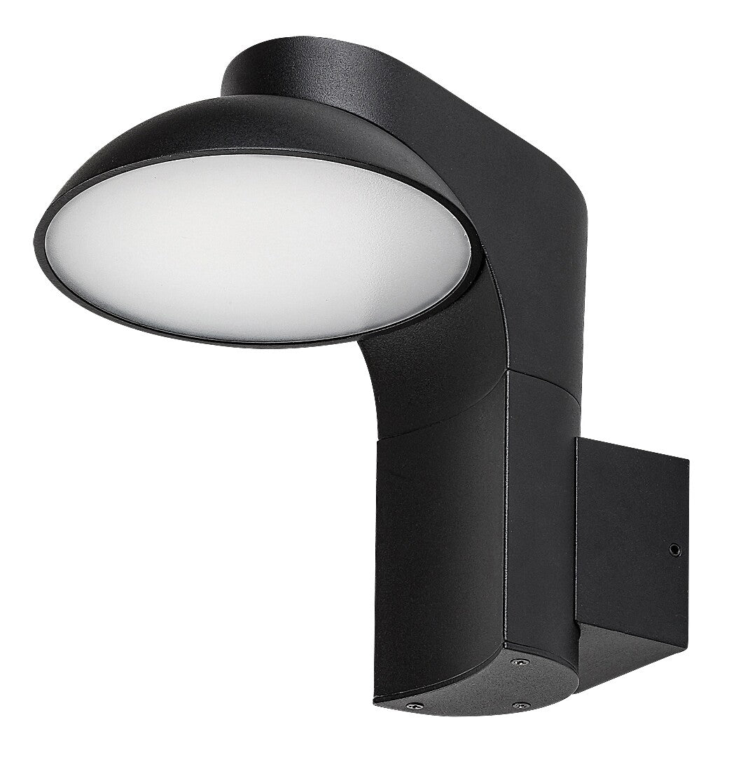 Aplica LED exterior Wengen, negru, 12W, 790lm, 3000K, IP54, Rabalux, 77148