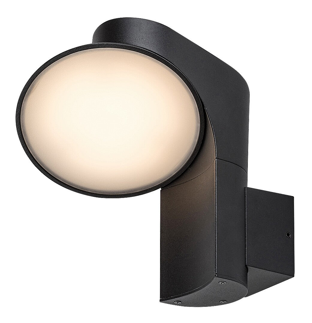 Aplica LED exterior Wengen, negru, 12W, 790lm, 3000K, IP54, Rabalux, 77148