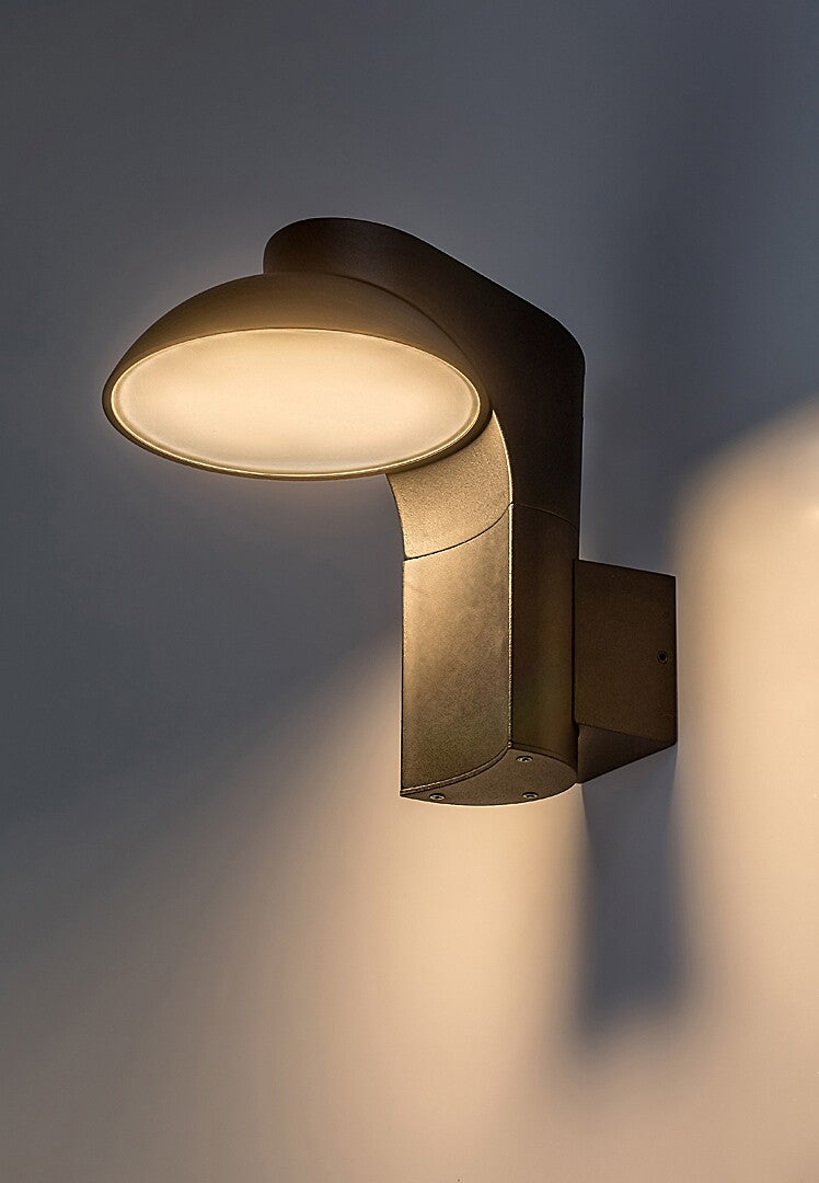 Aplica LED exterior Wengen, negru, 12W, 790lm, 3000K, IP54, Rabalux, 77148