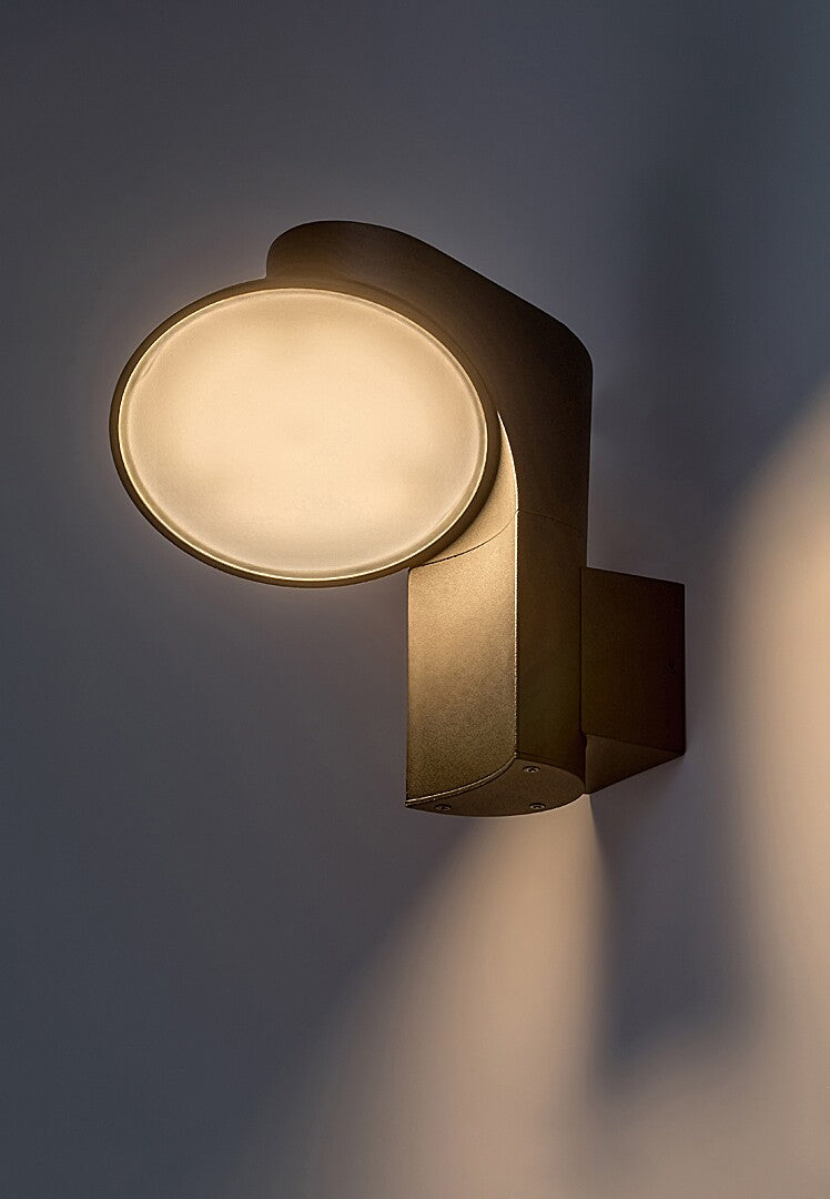 Aplica LED exterior Wengen, negru, 12W, 790lm, 3000K, IP54, Rabalux, 77148