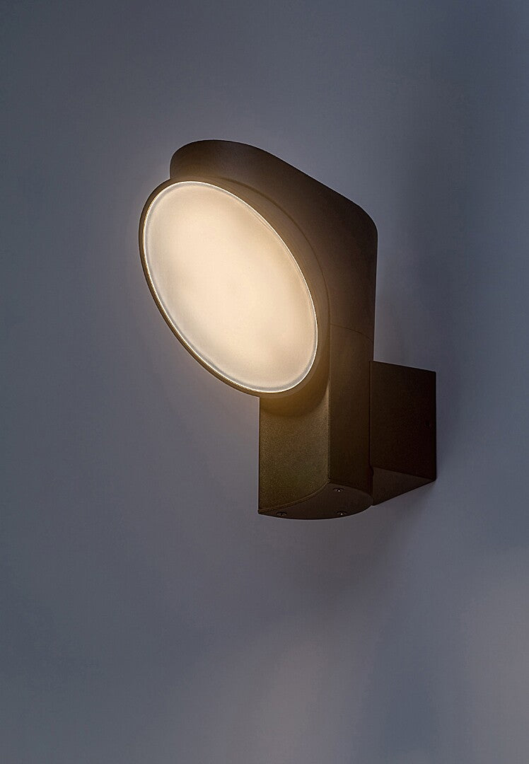 Aplica LED exterior Wengen, negru, 12W, 790lm, 3000K, IP54, Rabalux, 77148