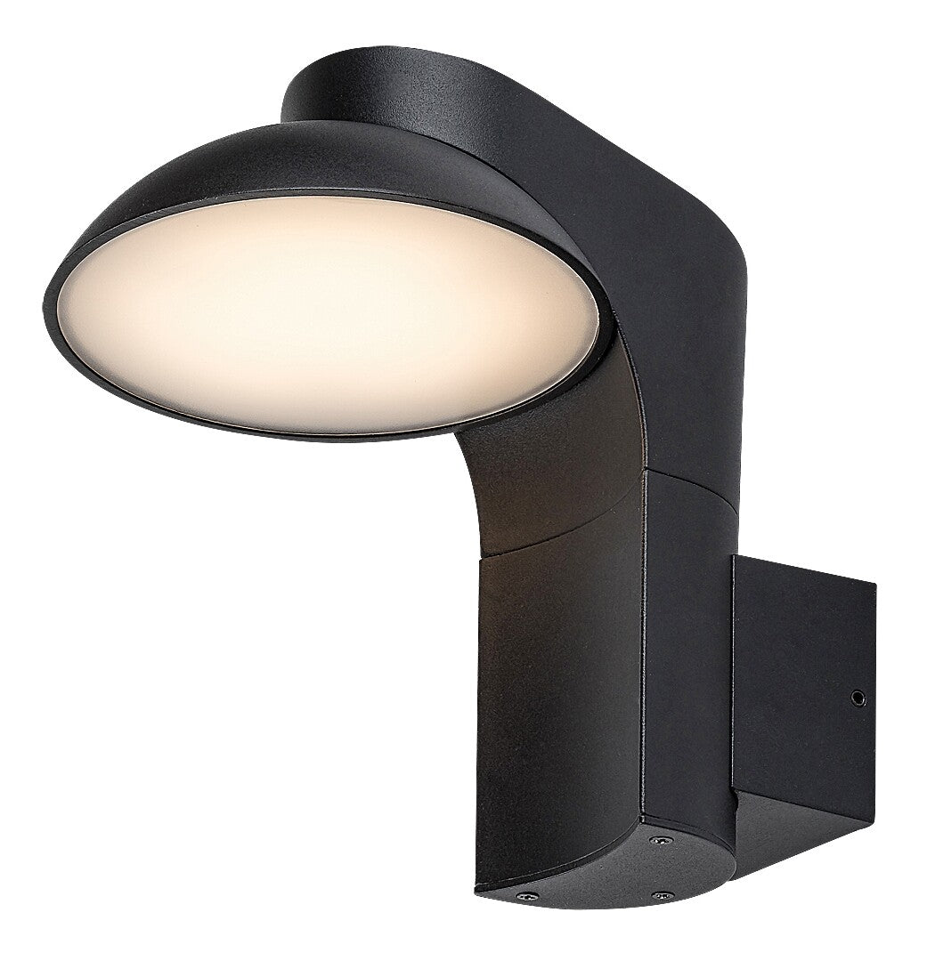 Aplica LED exterior Wengen, negru, 12W, 790lm, 3000K, IP54, Rabalux, 77148