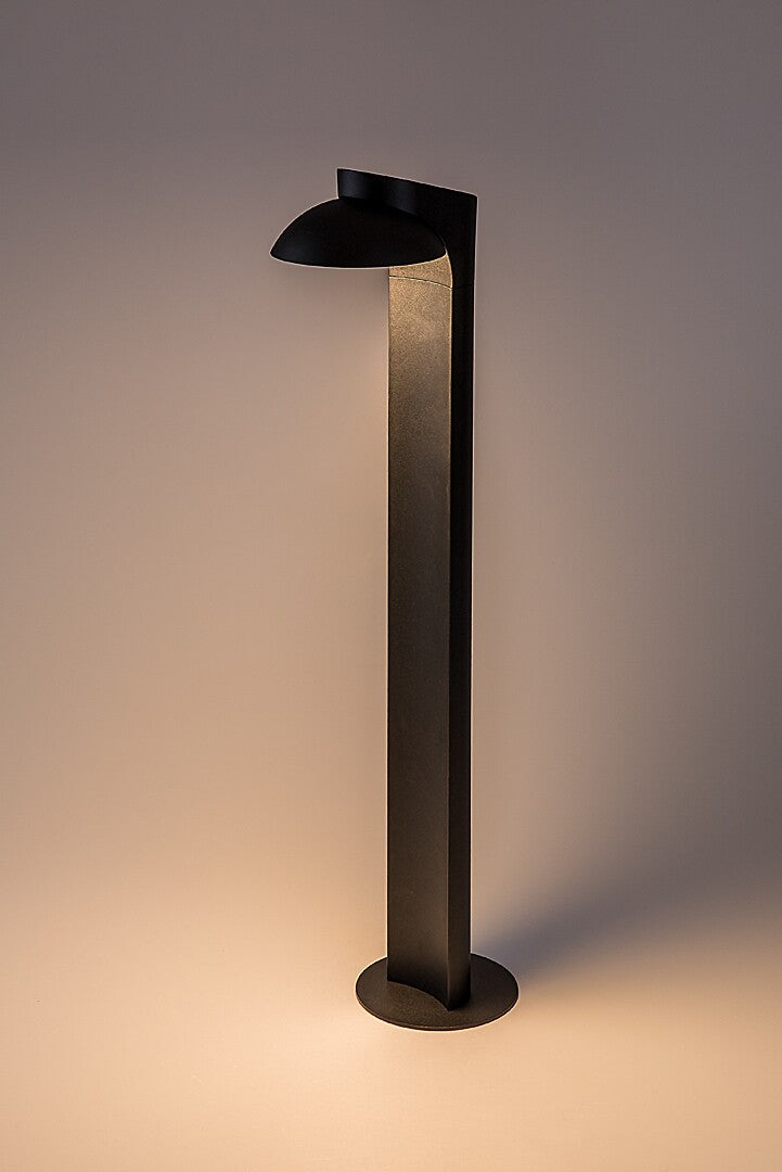 Stalp exterior LED Wengen, negru, 12W, 790lm, 3000K, H.70, IP54, Rabalux, 77149