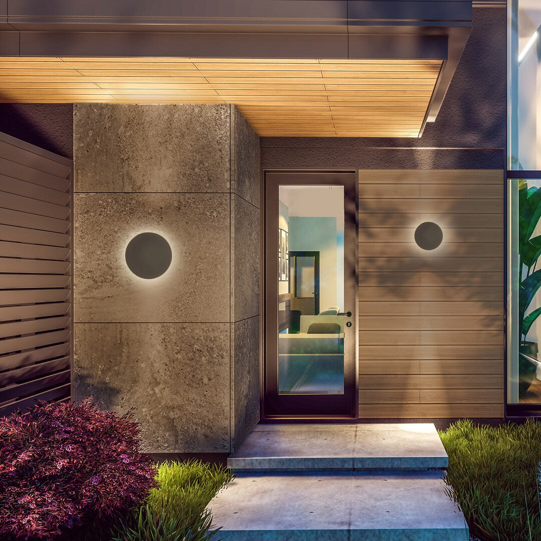 Aplica LED exterior Rust, maro, 15W, 1500lm, 2700K, 4000K, 6500K, IP65, Rabalux, 77153