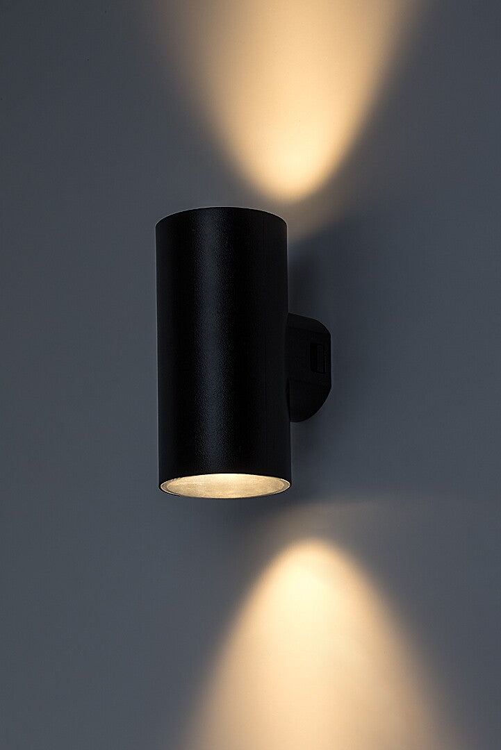 Aplica LED exterior Urfa, negru, 18W, 1800lm, 2700K, 4000K, 6500K, IP65, Rabalux, 77155