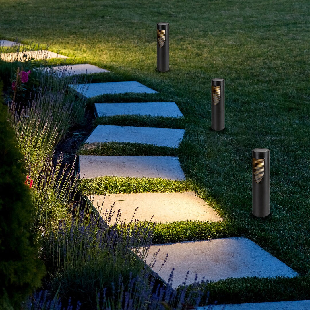 Lampadar Ravello, negru, LED 0,1W, H.31cm, IP44, Rabalux, 77158