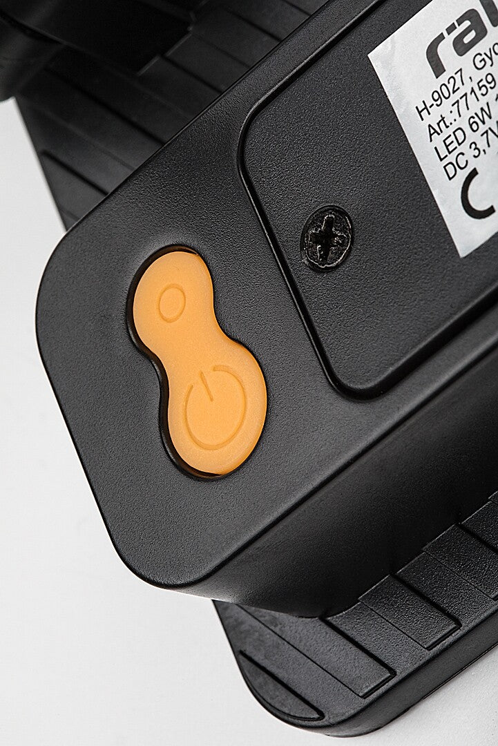 Aplica LED exterior Tarcal, negru, 6W, 1000lm, 3000K, 4000K, 6500K, IP65, Rabalux, 77159