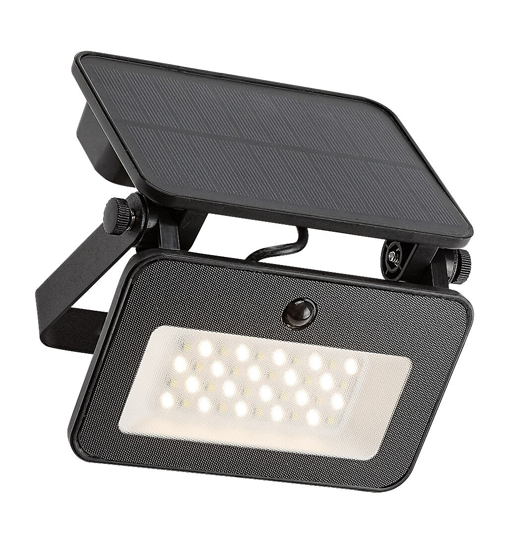Aplica LED exterior Tarcal, negru, 6W, 1000lm, 3000K, 4000K, 6500K, IP65, Rabalux, 77159