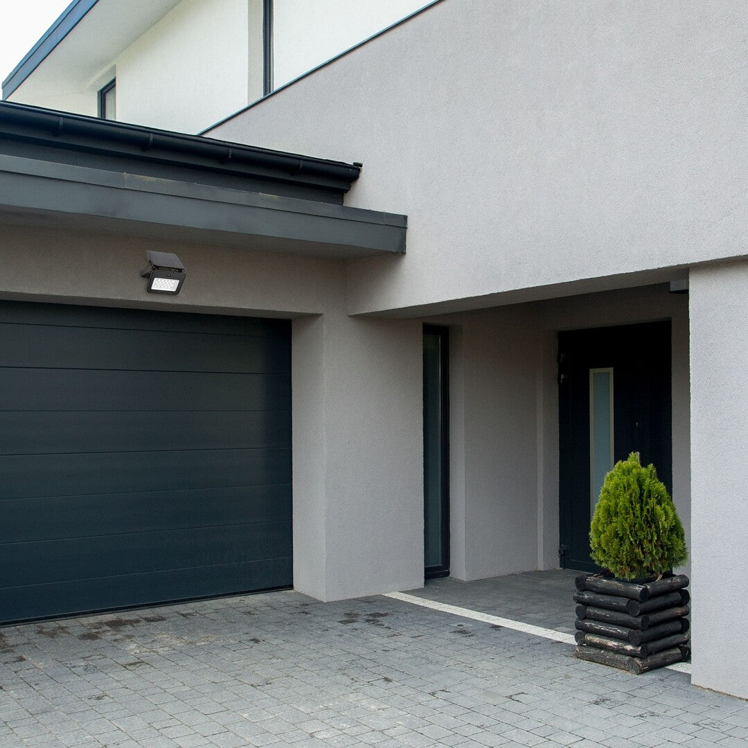 Aplica LED exterior Tarcal, negru, 6W, 1000lm, 3000K, 4000K, 6500K, IP65, Rabalux, 77159