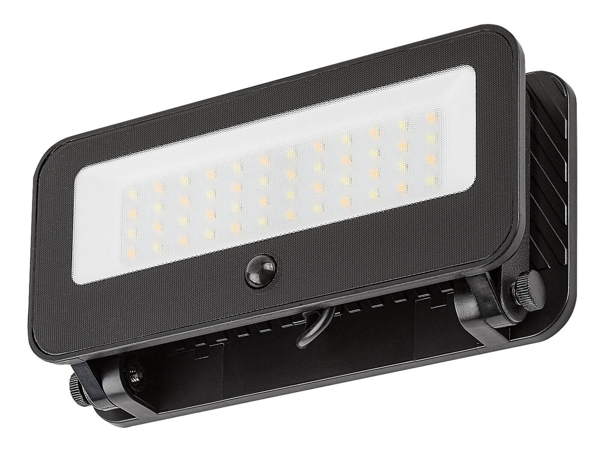 Aplica LED exterior Tarcal, negru, 8W, 1200lm, 3000K, 4000K, 6500K, IP65, Rabalux, 77160
