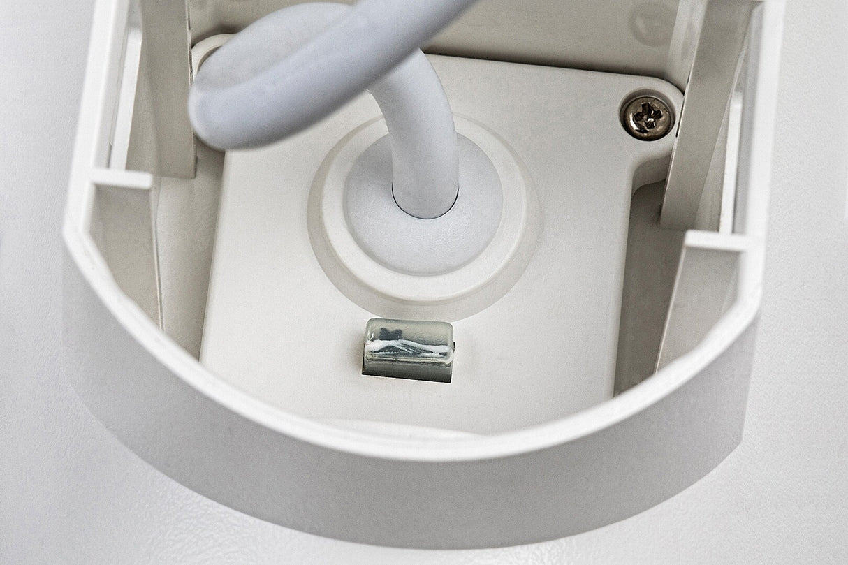 Aplica LED exterior Urfa, alb, 9W, 900lm, 2700K, 4000K, 6500K, IP65, Rabalux, 77161