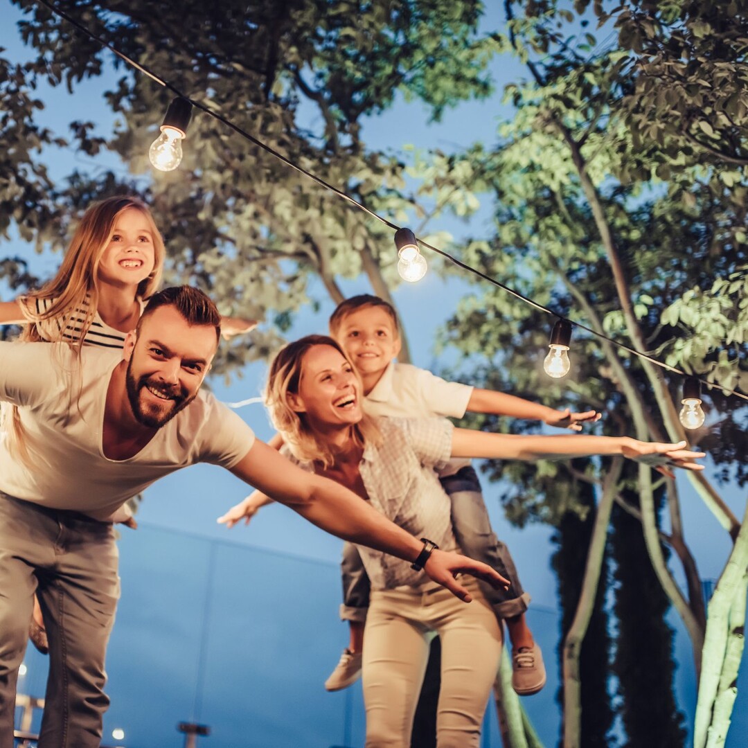 Ghirlanda LED exterior solara Zirc, negru, 3,6W, IP44, Rabalux, 77165