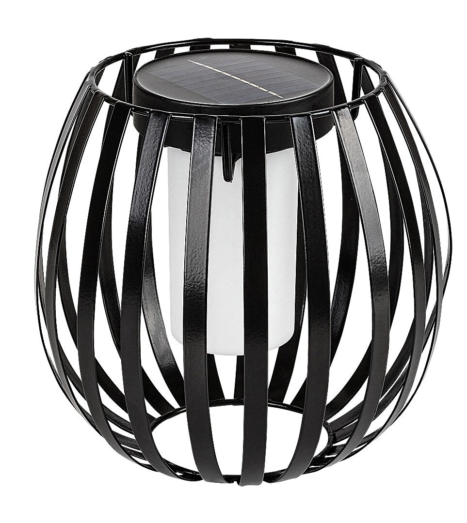 Veioza LED exterior solara Savoca, negru, 1W, IP44, Rabalux, 77167