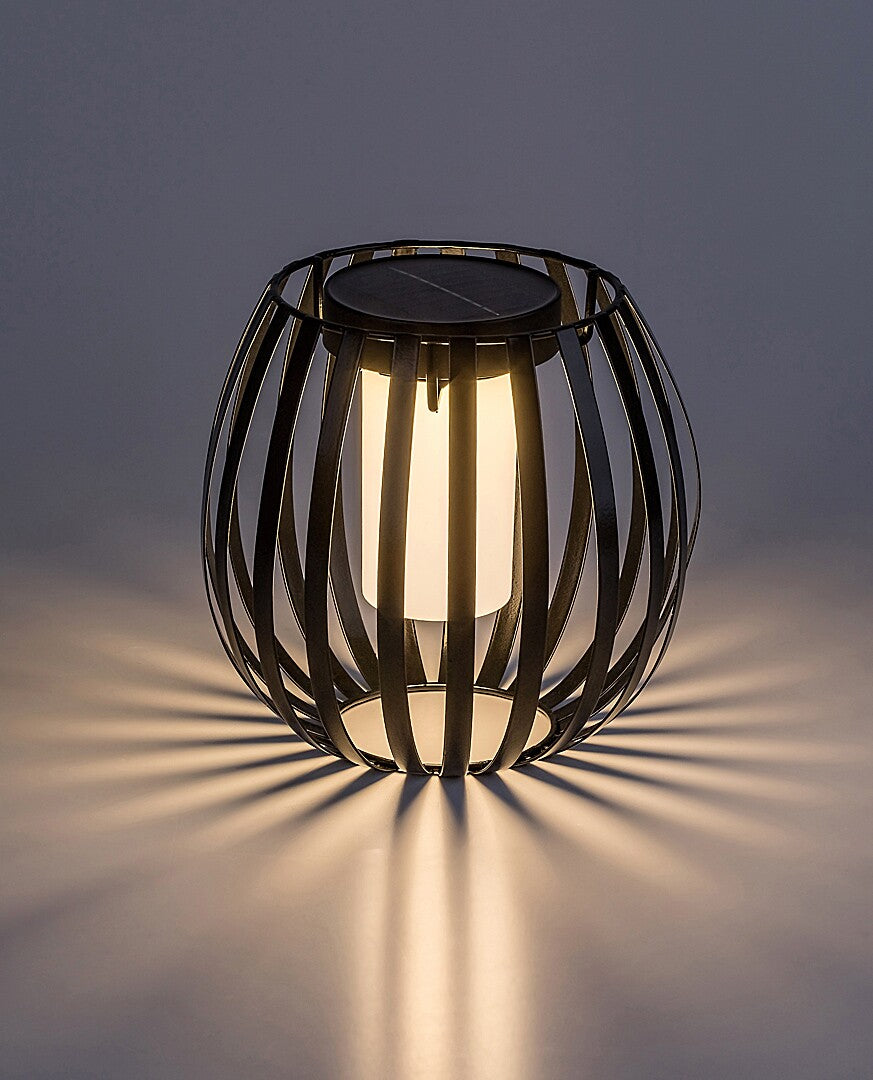 Veioza LED exterior solara Savoca, negru, 1W, IP44, Rabalux, 77167