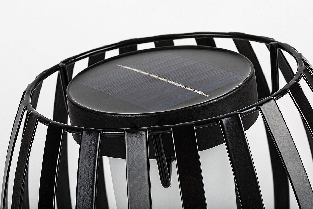 Veioza LED exterior solara Savoca, negru, 1W, IP44, Rabalux, 77167