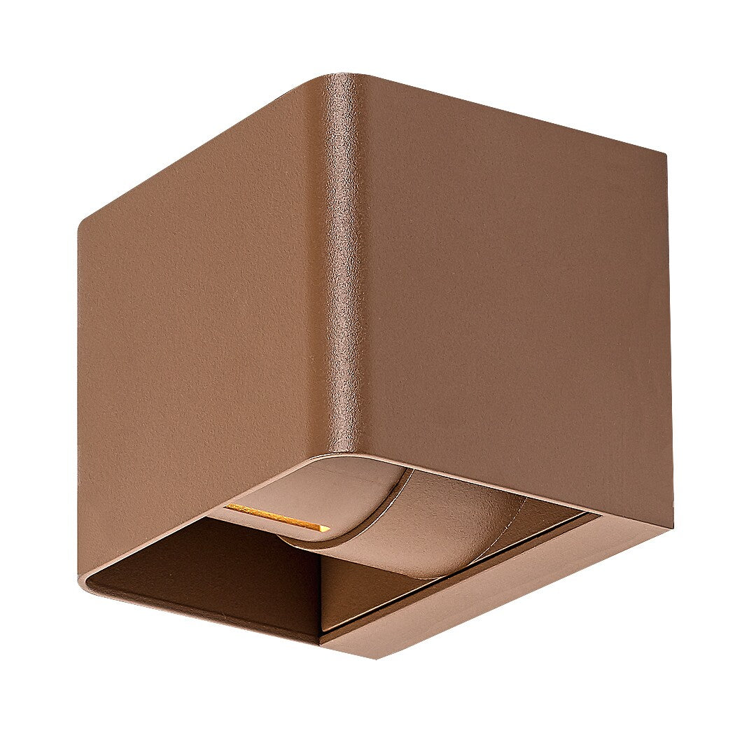 Aplica LED exterior Hallstatt, maro, 10W, 320lm, 3000K, IP54, Rabalux, 77169