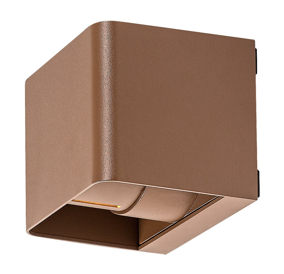 Aplica LED exterior Hallstatt, maro, 10W, 320lm, 3000K, IP54, Rabalux, 77169