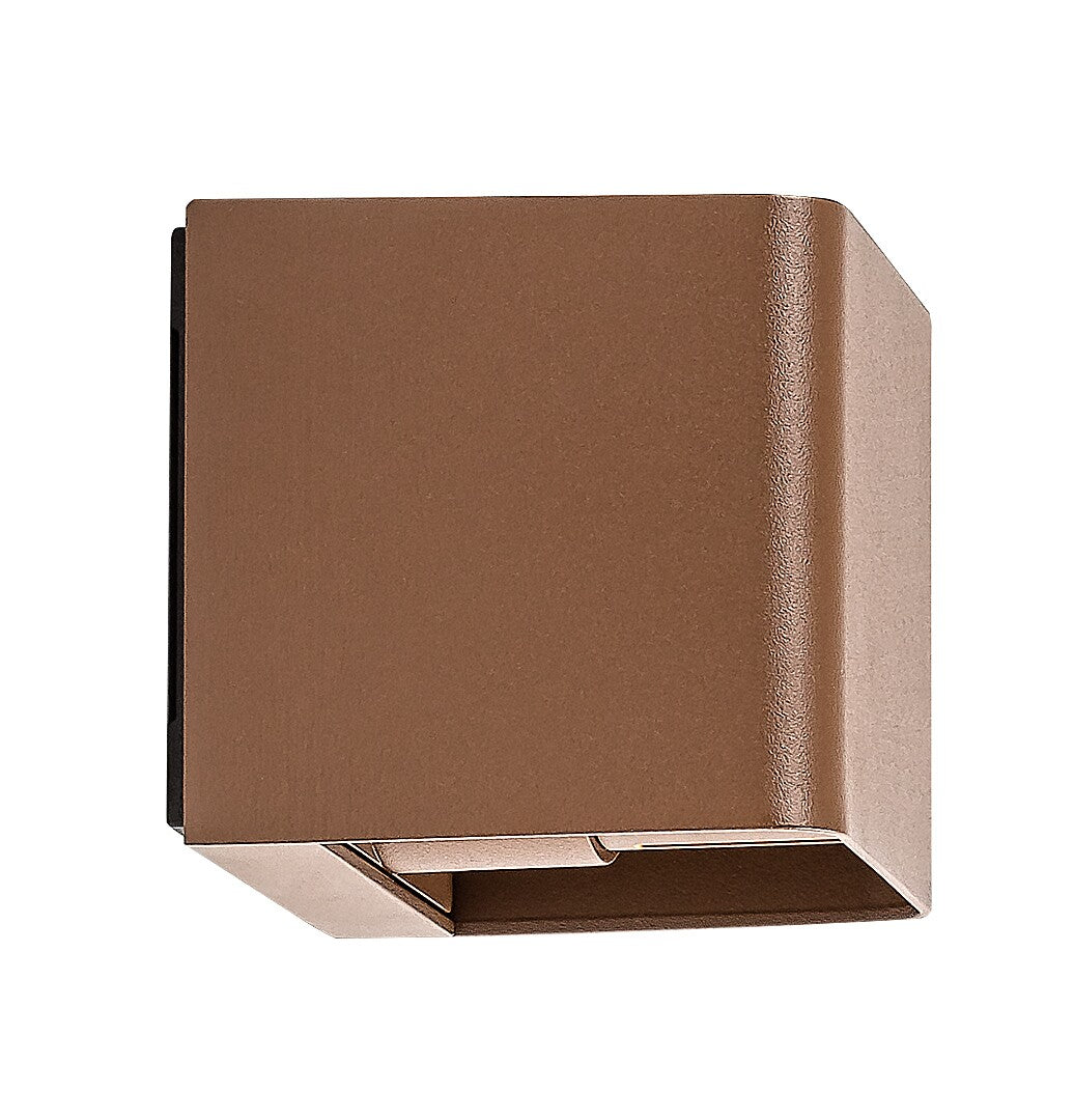 Aplica LED exterior Hallstatt, maro, 10W, 320lm, 3000K, IP54, Rabalux, 77169