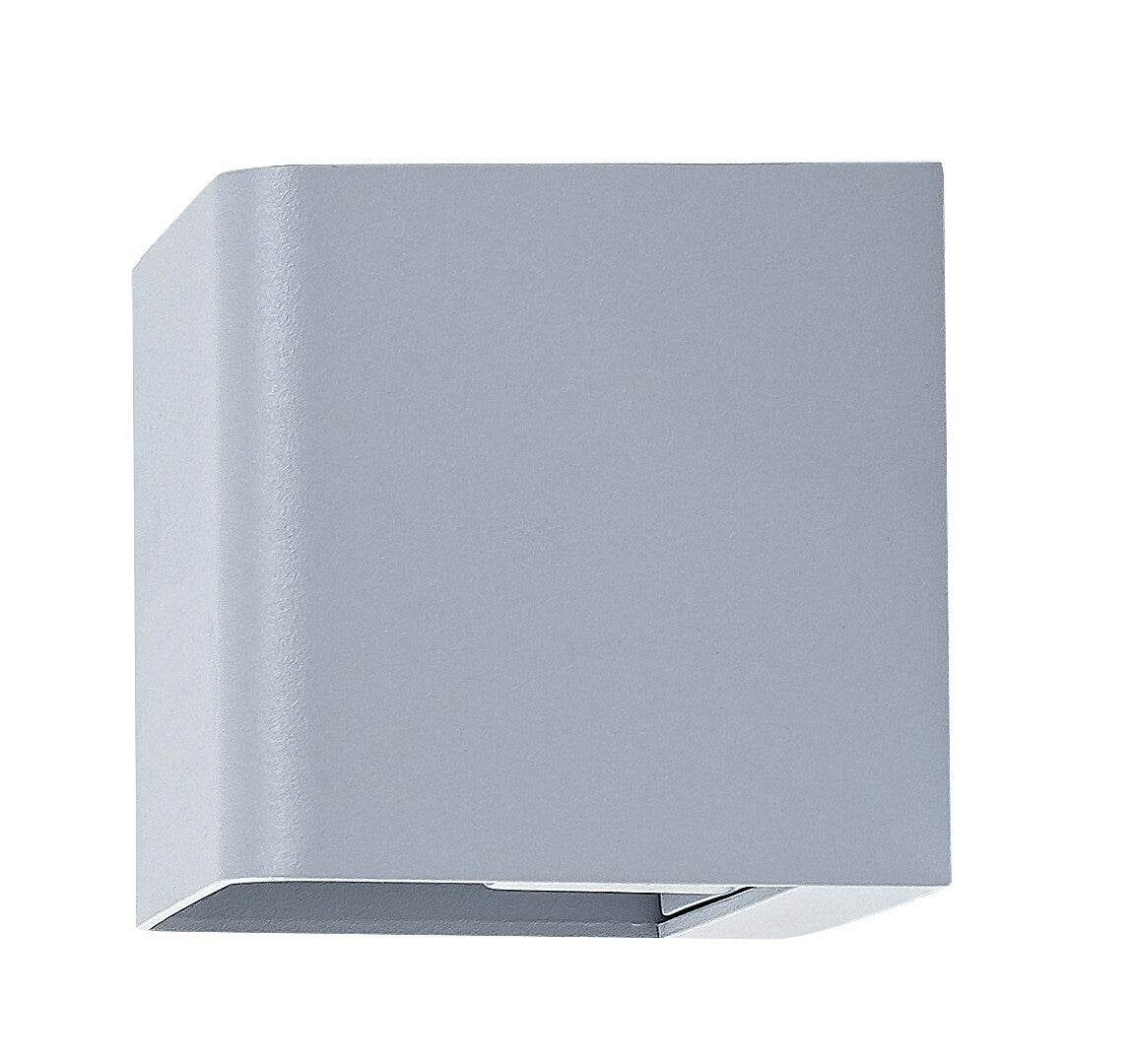 Aplica LED exterior Hallstatt, gri, 10W, 360lm, 3000K, IP54, Rabalux, 77170