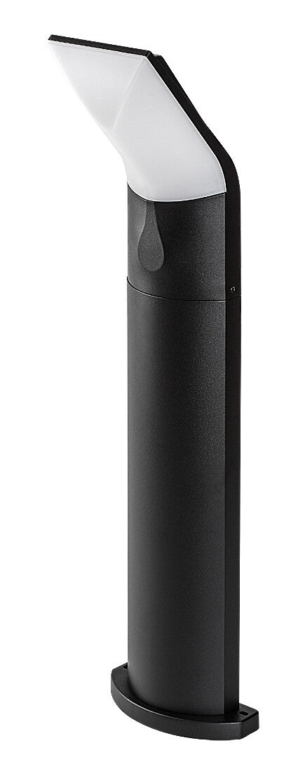 Stalp LED exterior LED Tolna, negru, 10W, 740lm, 3000K, H.67, IP54, Rabalux, 77173