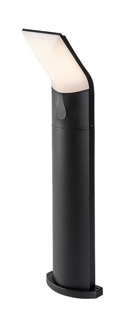 Stalp LED exterior LED Tolna, negru, 10W, 740lm, 3000K, H.67, IP54, Rabalux, 77173