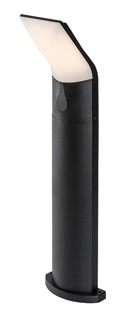 Stalp LED exterior LED Tolna, negru, 10W, 740lm, 3000K, H.67, IP54, Rabalux, 77173