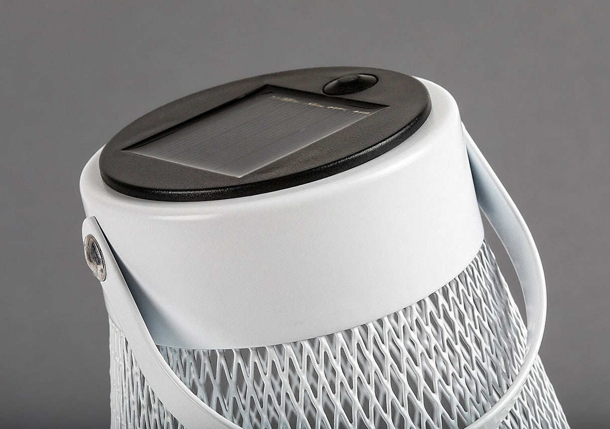 Lampa LED exterior solara Tapolca, alb, 0,16W, IP44, Rabalux, 77176