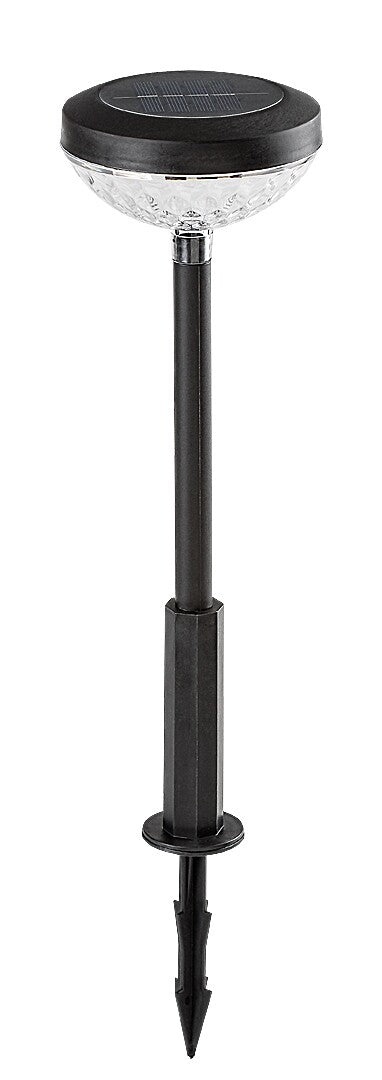 Lampa LED exterior solara Monor, negru, 0,1W, IP44, Rabalux, 77177