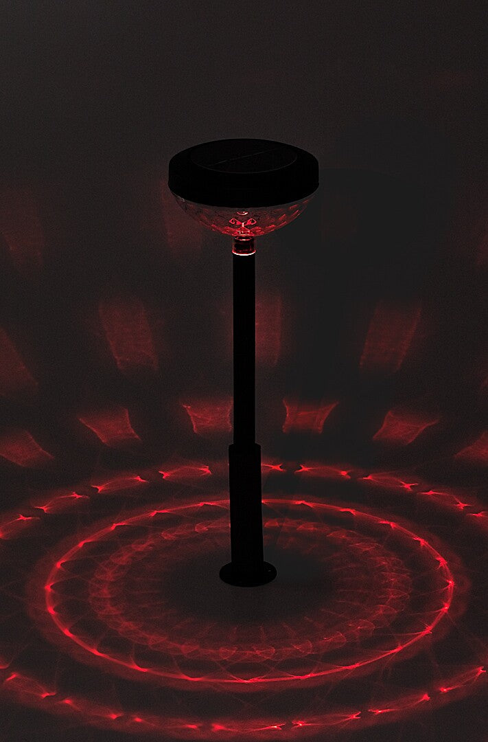 Lampa LED exterior solara Monor, negru, 0,1W, IP44, Rabalux, 77177