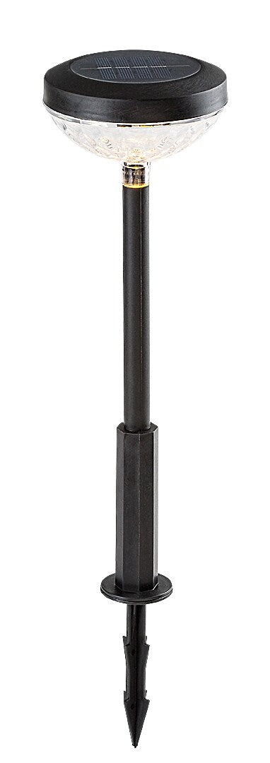 Lampa LED exterior solara Monor, negru, 0,1W, IP44, Rabalux, 77177