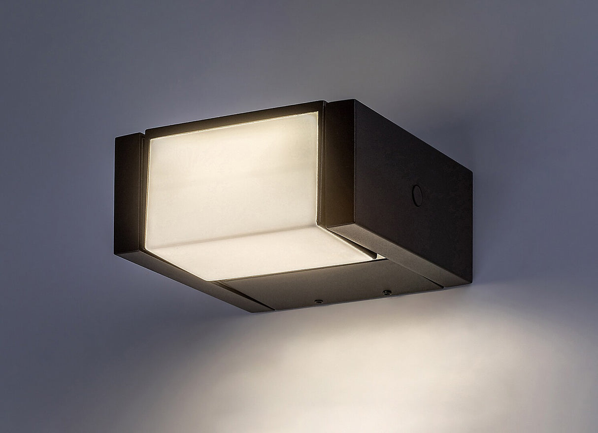 Aplica LED exterior Cubbington, negru, 10W, 720lm, 4000K, IP54, Rabalux, 77183