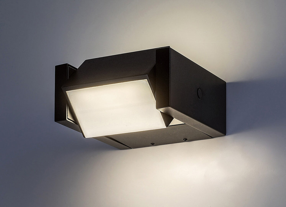 Aplica LED exterior Cubbington, negru, 10W, 720lm, 4000K, IP54, Rabalux, 77183