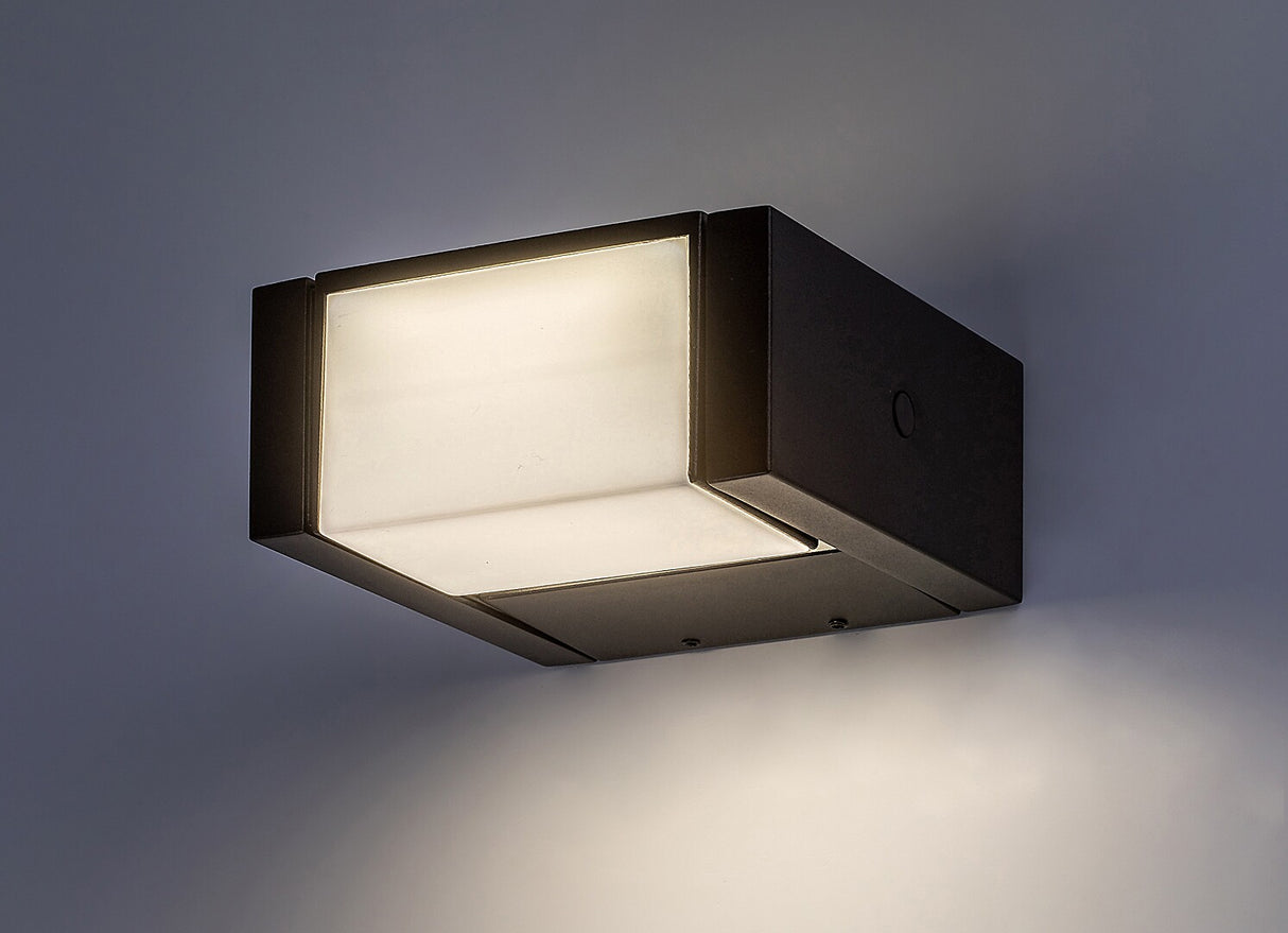 Aplica LED exterior Cubbington, negru, 10W, 720lm, 4000K, IP54, Rabalux, 77183