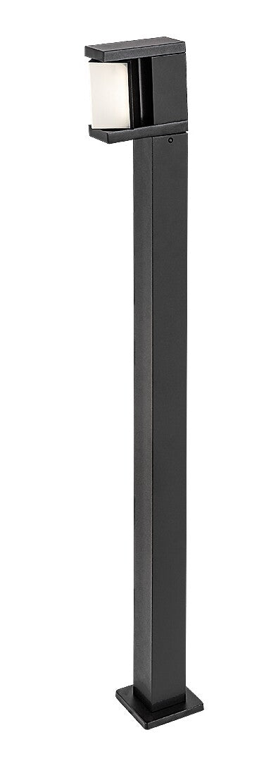 Stalp exterior LED Cubbington, negru, 10W, 740lm, 4000K, H.105, IP54, Rabalux, 77184