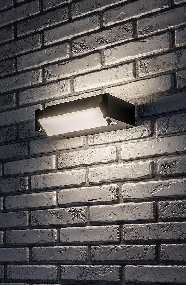 Aplica LED exterior Cubbington, negru, 18W, 1460lm, 4000K, IP54, Rabalux, 77185