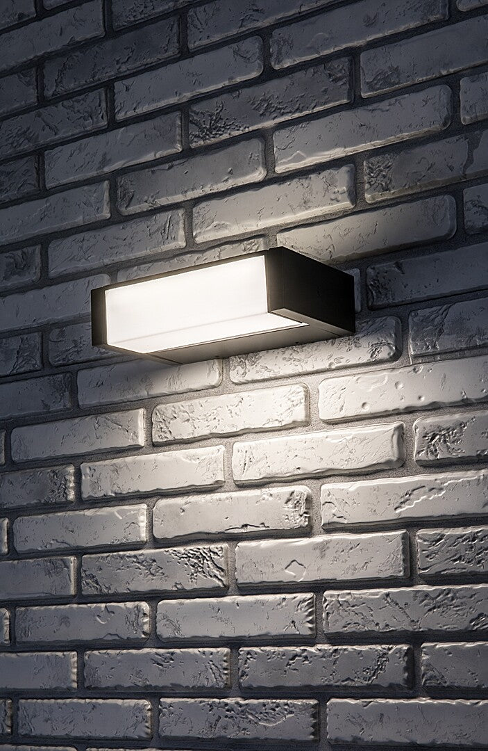 Aplica LED exterior Cubbington, negru, 18W, 1460lm, 4000K, IP54, Rabalux, 77185