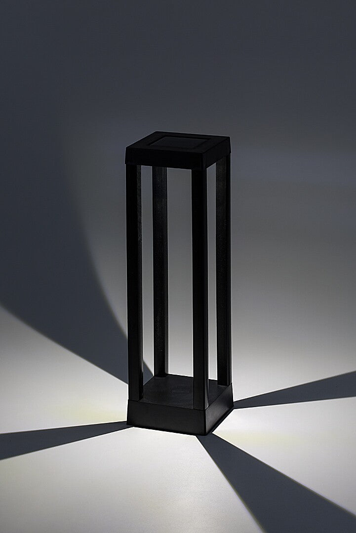 Lampa LED exterior solara Cong, negru, 0,18W, 6lm, 4000K, IP44, Rabalux, 77186