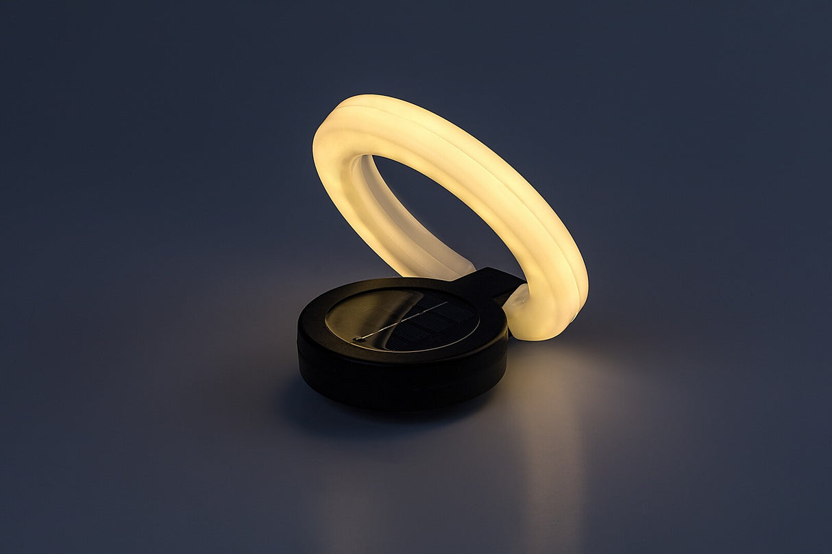 Lampa LED exterior solara Bokod, negru, 0,05W, IP44, Rabalux, 77187