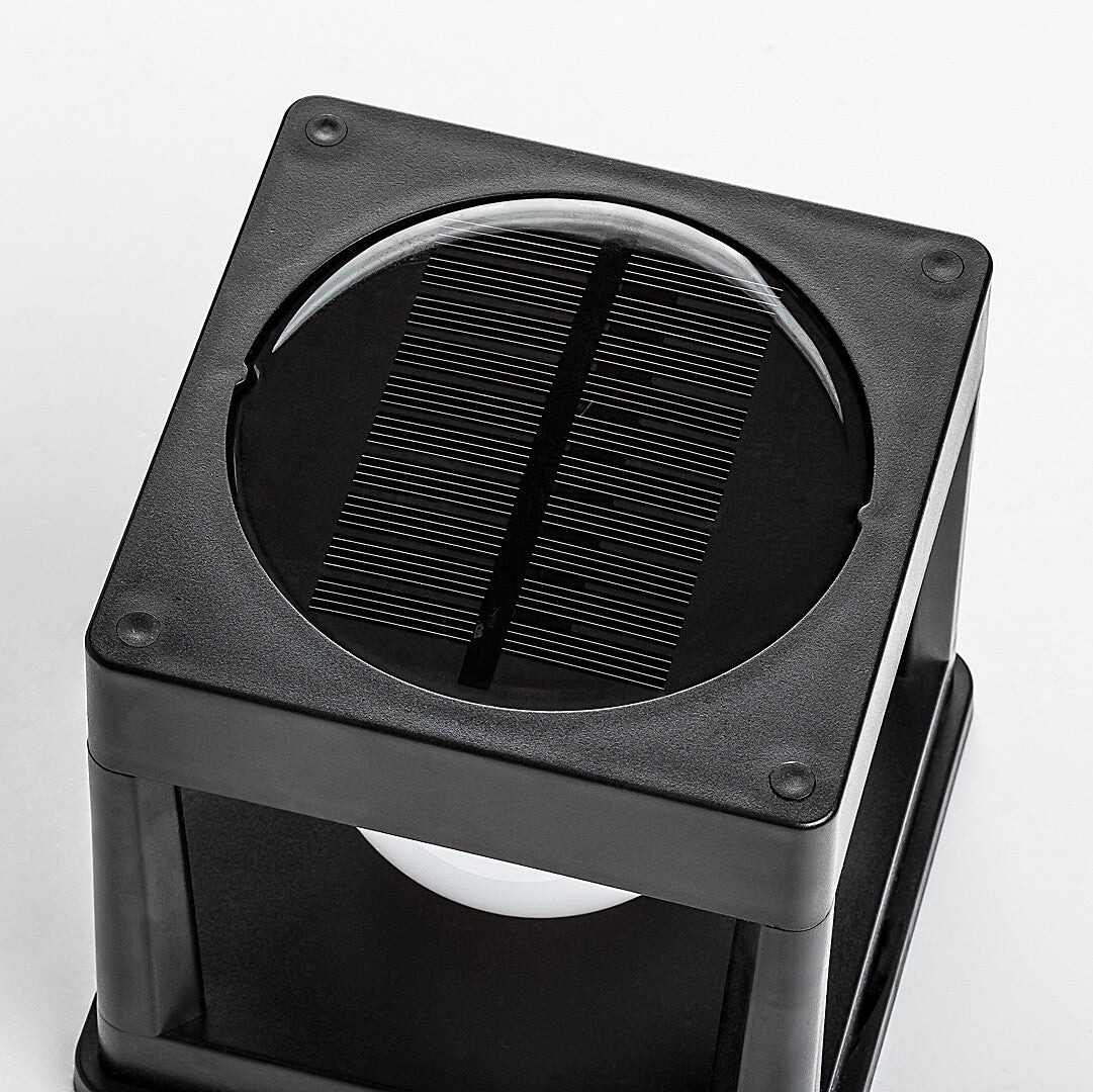 Lampa LED exterior solara Holne, negru, 0,3W, IP44, Rabalux, 77188