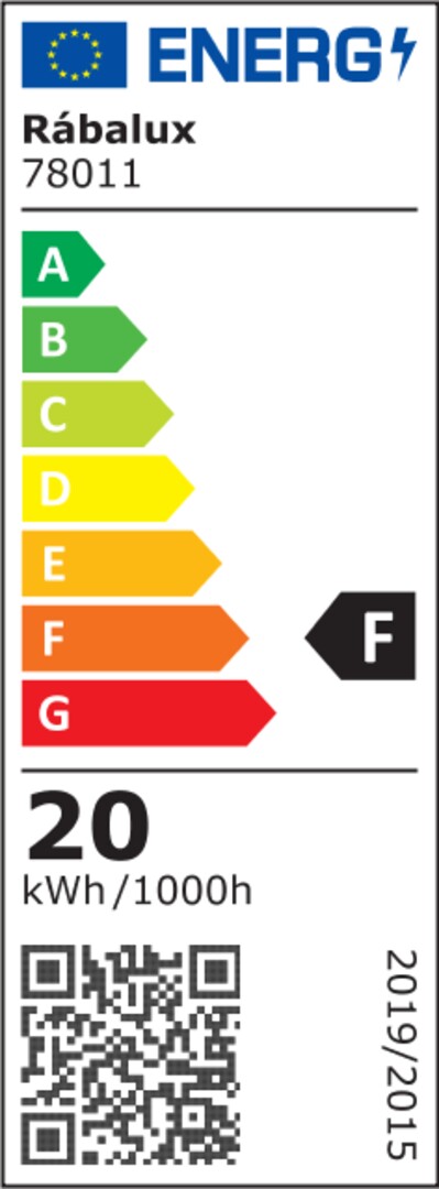 Corp led Bareg, alb, LED 20W, 2000lm, 3000/4000K, IP20, Rabalux, 78011