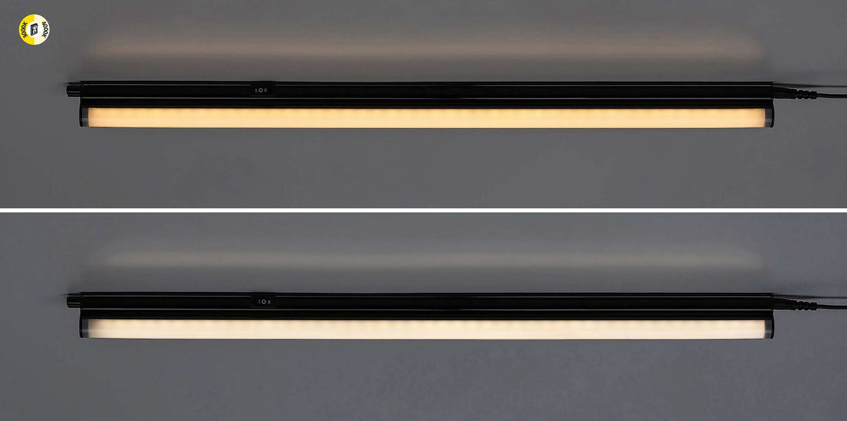 Corp led Bareg, negru, LED 16W, 1400lm, 3000/4000K, IP20, Rabalux, 78015